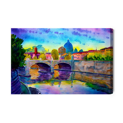 Ljuddämpande tavla - Panorama of the vatican