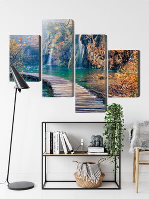 Ljuddämpande tavla - Plitvice lakes national park