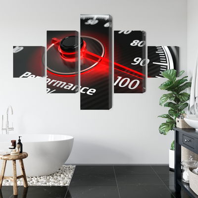 Ljuddämpande tavla - Modern 3d counter