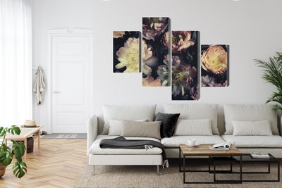 Ljuddämpande tavla - A bouquet of colorful