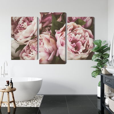 Ljuddämpande tavla - Delicate vintage peony