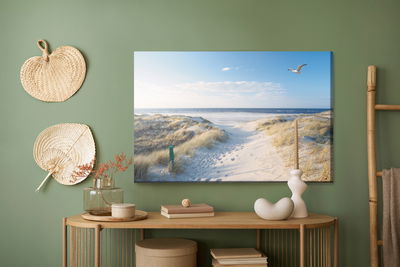 Ljuddämpande tavla - Beach and sea