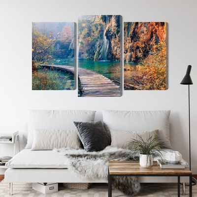 Ljuddämpande tavla - Plitvice lakes national park