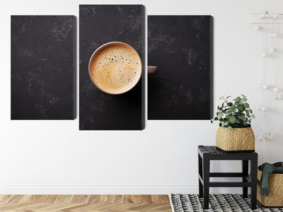 Ljuddämpande tavla - A cup of fresh coffee