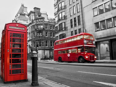 Ljuddämpande tavla - Vintage american car in cuba