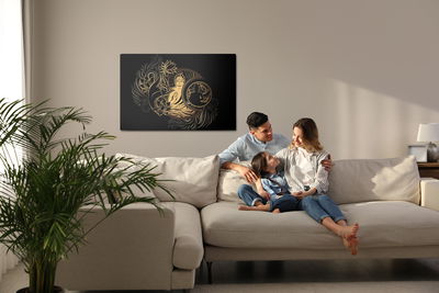 Ljuddämpande tavla - Buddha image