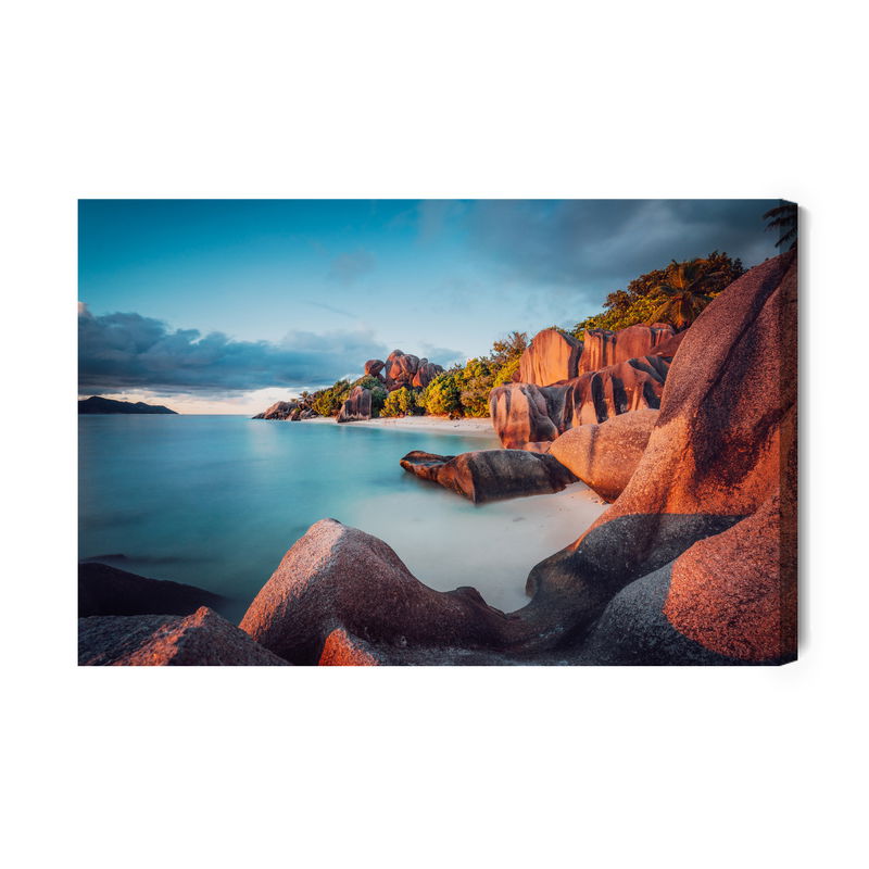 Ljuddämpande tavla - Anse source d'argent beach