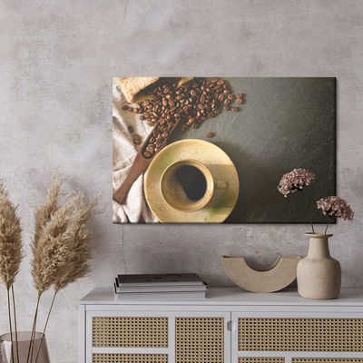 Ljuddämpande tavla - Coffee with milk foam