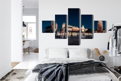 Ljuddämpande tavla - Kraków's cloth hall and st.