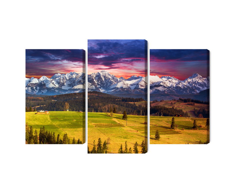 Ljuddämpande tavla - Landscape with the polish