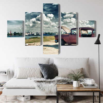 Ljuddämpande tavla - Panoramic view of havana