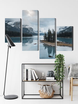 Ljuddämpande tavla - Ghost island in jasper