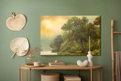 Ljuddämpande tavla - Cloudy day in the woods