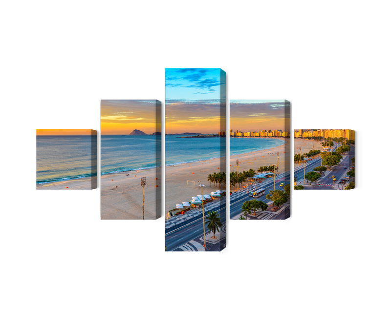 Ljuddämpande tavla - Sunrise view of copacabana