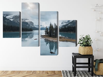 Ljuddämpande tavla - Ghost island in jasper