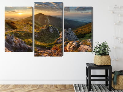 Ljuddämpande tavla - Bread mountain peak