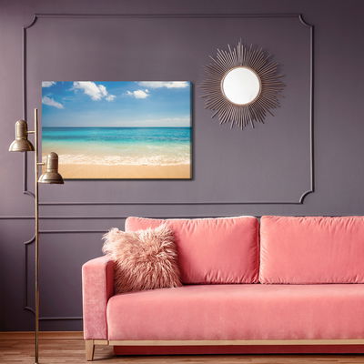 Ljuddämpande tavla - Paradise beach and the sea