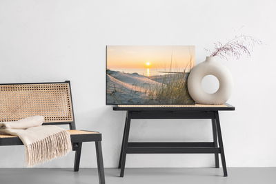 Ljuddämpande tavla - Sunset on the baltic sea