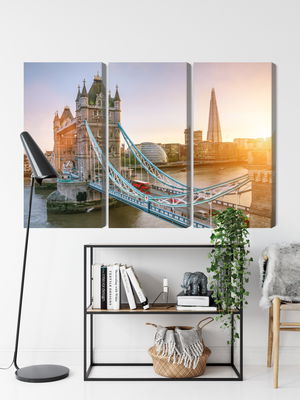 Ljuddämpande tavla - Tower bridge at sunrise