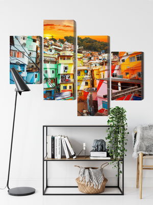 Ljuddämpande tavla - Rio de janeiro city center