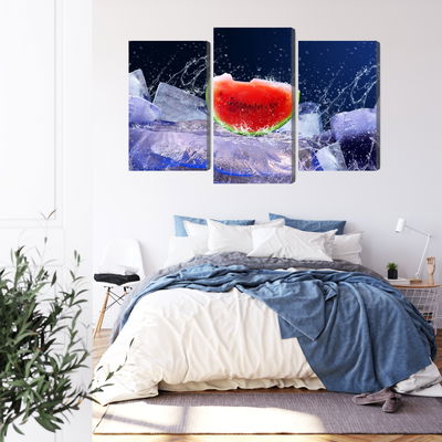 Ljuddämpande tavla - Watermelon on ice