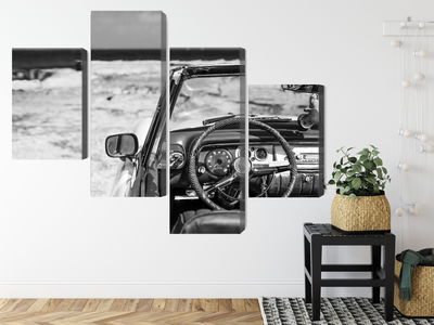 Ljuddämpande tavla - The interior of an old cuban