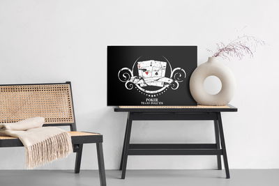 Ljuddämpande tavla - Vintage cards