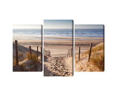 Ljuddämpande tavla - Sandy path to the north sea