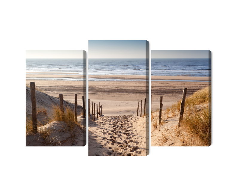 Ljuddämpande tavla - Sandy path to the north sea