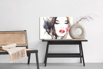 Ljuddämpande tavla - Abstract portrait of women