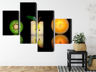 Ljuddämpande tavla - Fruit halves