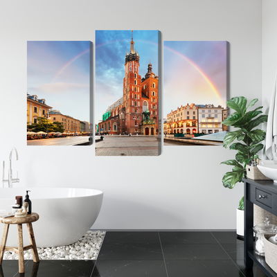 Ljuddämpande tavla - St. mary's basilica in Kraków