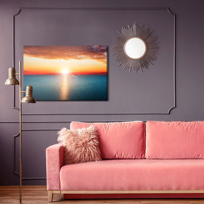 Ljuddämpande tavla - Bird's eye view of the sea