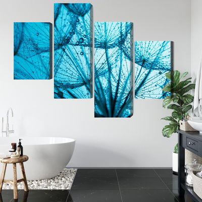 Ljuddämpande tavla - A close-up of a 3d dandelion