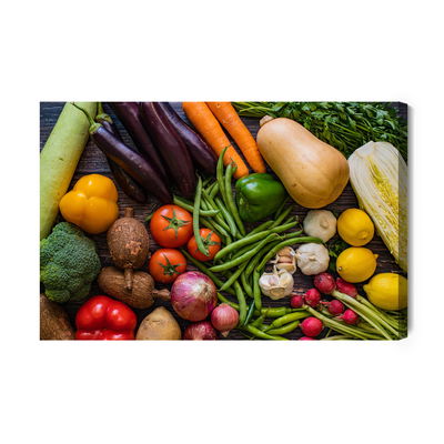 Ljuddämpande tavla - Vegetable table