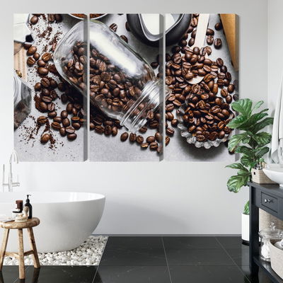 Ljuddämpande tavla - Ingredients for making coffee