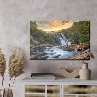 Ljuddämpande tavla - Baker's waterfalls in sri