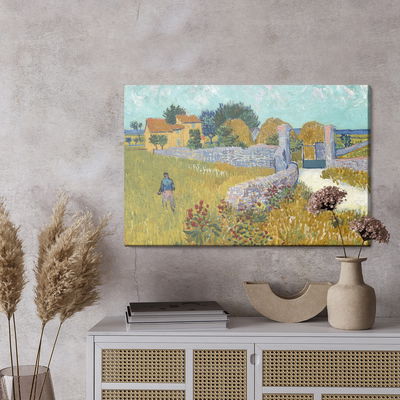 Ljuddämpande tavla - Vincent van gogh "farmhouse