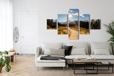 Ljuddämpande tavla - A sunny day in the tatras 3d