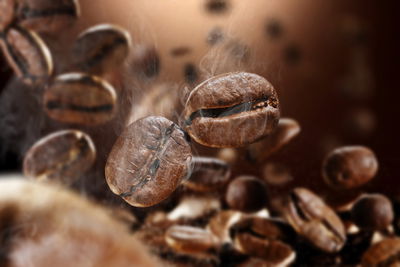 Ljuddämpande tavla - Hot coffee beans