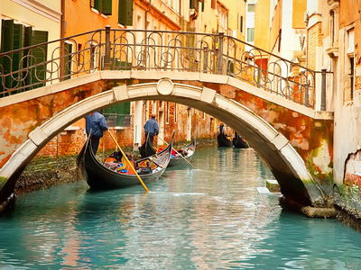 Ljuddämpande tavla - The charm of venice