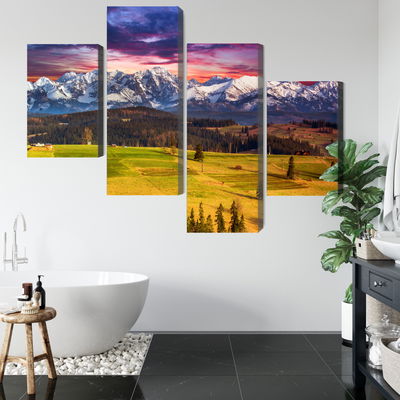 Ljuddämpande tavla - Landscape with the polish