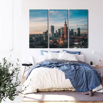 Ljuddämpande tavla - Warsaw and the view