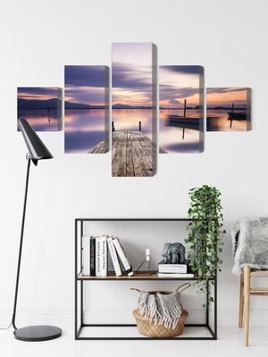 Ljuddämpande tavla - Sunset view