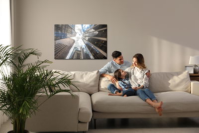 Ljuddämpande tavla - Bottom view of New York