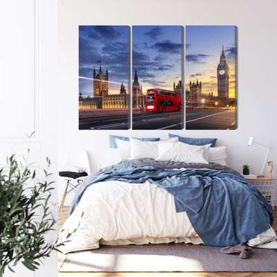 Ljuddämpande tavla - Panorama of westminster