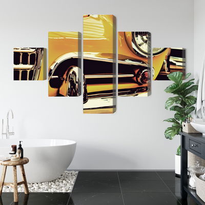 Ljuddämpande tavla - The front of a vintage car