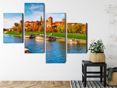 Ljuddämpande tavla - Wawel castle in Kraków