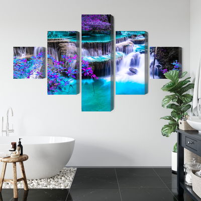 Ljuddämpande tavla - Huay mae khamin waterfall