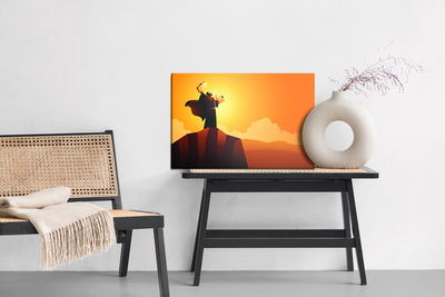 Ljuddämpande tavla - Moses and the ten